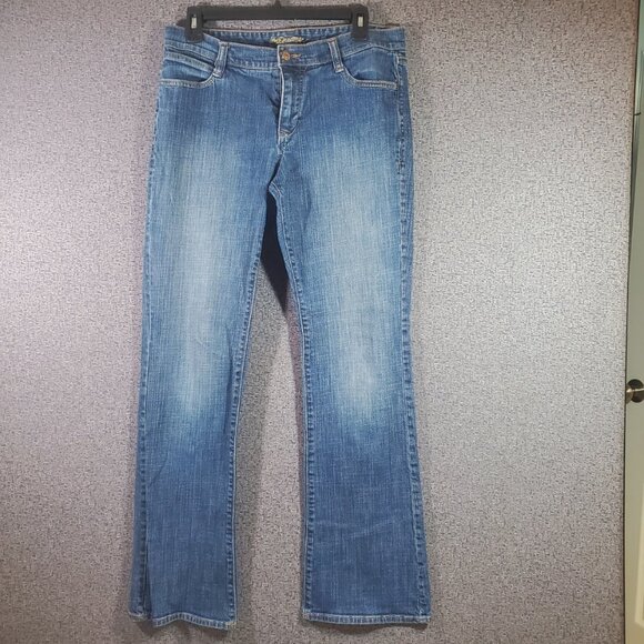 Vintage Y2K Old Navy "The Dreamer" Boot Cut Jeans Size 8 Regular Stretch - Picture 1 of 6